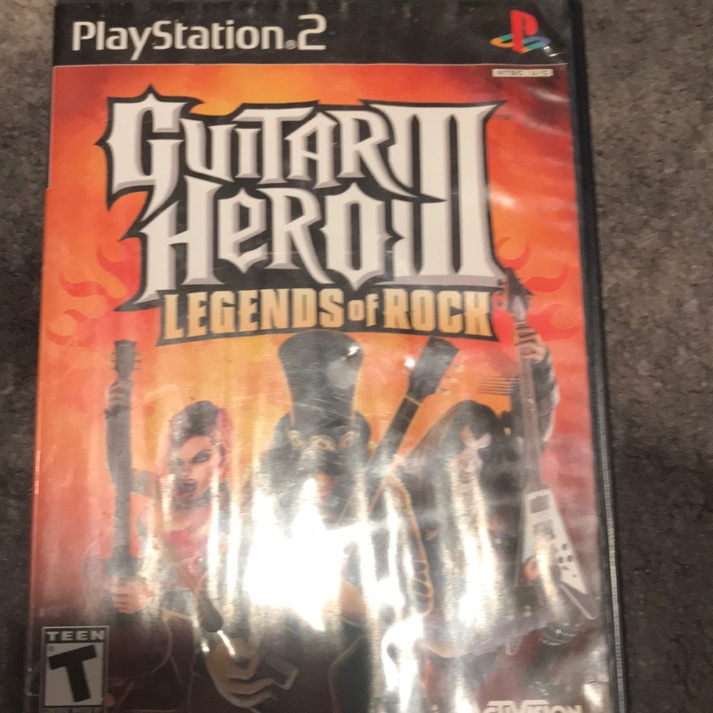 Guitar hero 3 legends of rock ps2